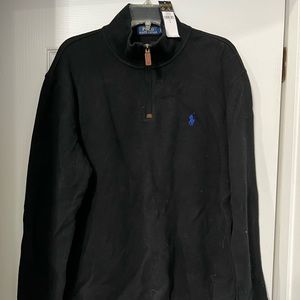 Polo Mens Quarter-Zip Sweater